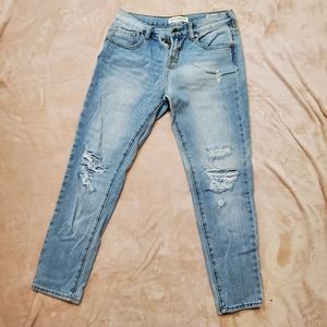 bullhead denim co. skinny boyfriend jeans